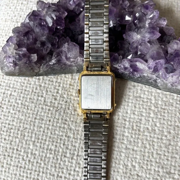 Seiko Black and Gold Octagon Watch - Picture 7 of 8